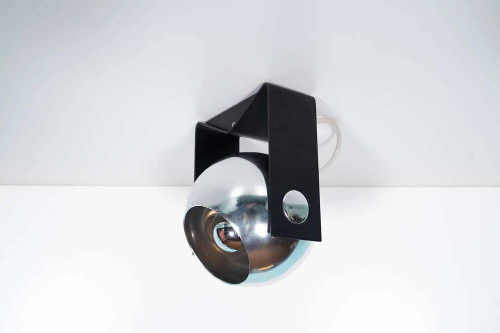 70s Space Age style globe lamp, table lamp, wall lamp or ceiling lamp.