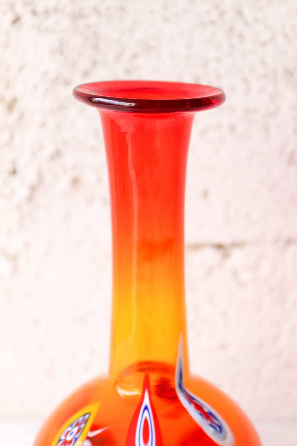 Murano blown glass vase – Vintage 70s