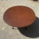 Handcrafted wrought iron coffee table