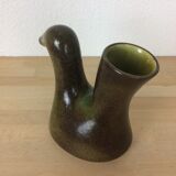 Pitcher hen Josephine Baker zoomorphic by the Perigourdine Pottery