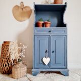 Parisian buffet in blue wood