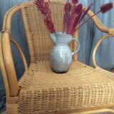 Old sandstone pitcher light gray color