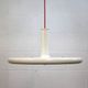 White XL Fog & Morup Optima Pendant Lamp: Hans Due Design, Denmark 1970s