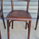 Set of 6 thonet bistro chairs
