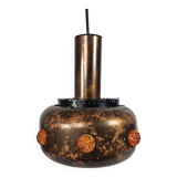 Herda Holland - pendant lamp - copper - Space ace - 80's