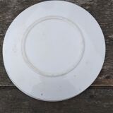 Set of 2 old ceramic plates B F