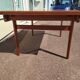 Scandinavian teak dining table with extension 6 to 10 people Henning Kjaernulf