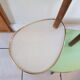 Saddle of tripod plants in formica of the years 50/60
