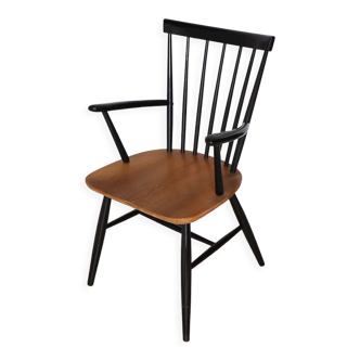 Vintage wooden armchair circa 1960