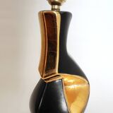 Lampe céramique or
