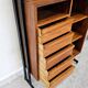 Mid Century Modern Walnut Library 1960s