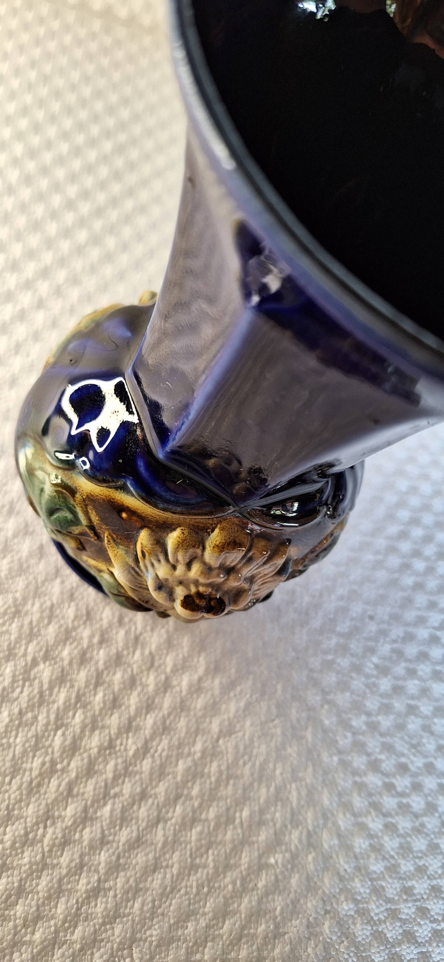 VINTAGE BARBOTINE VASE