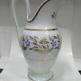 Paris porcelain needle swan collar handle