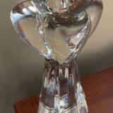 Baccarat crystal candle holder