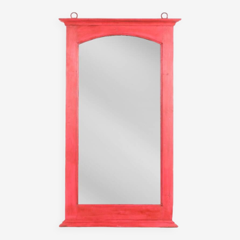 Grand miroir en bois à poser ou à fixer