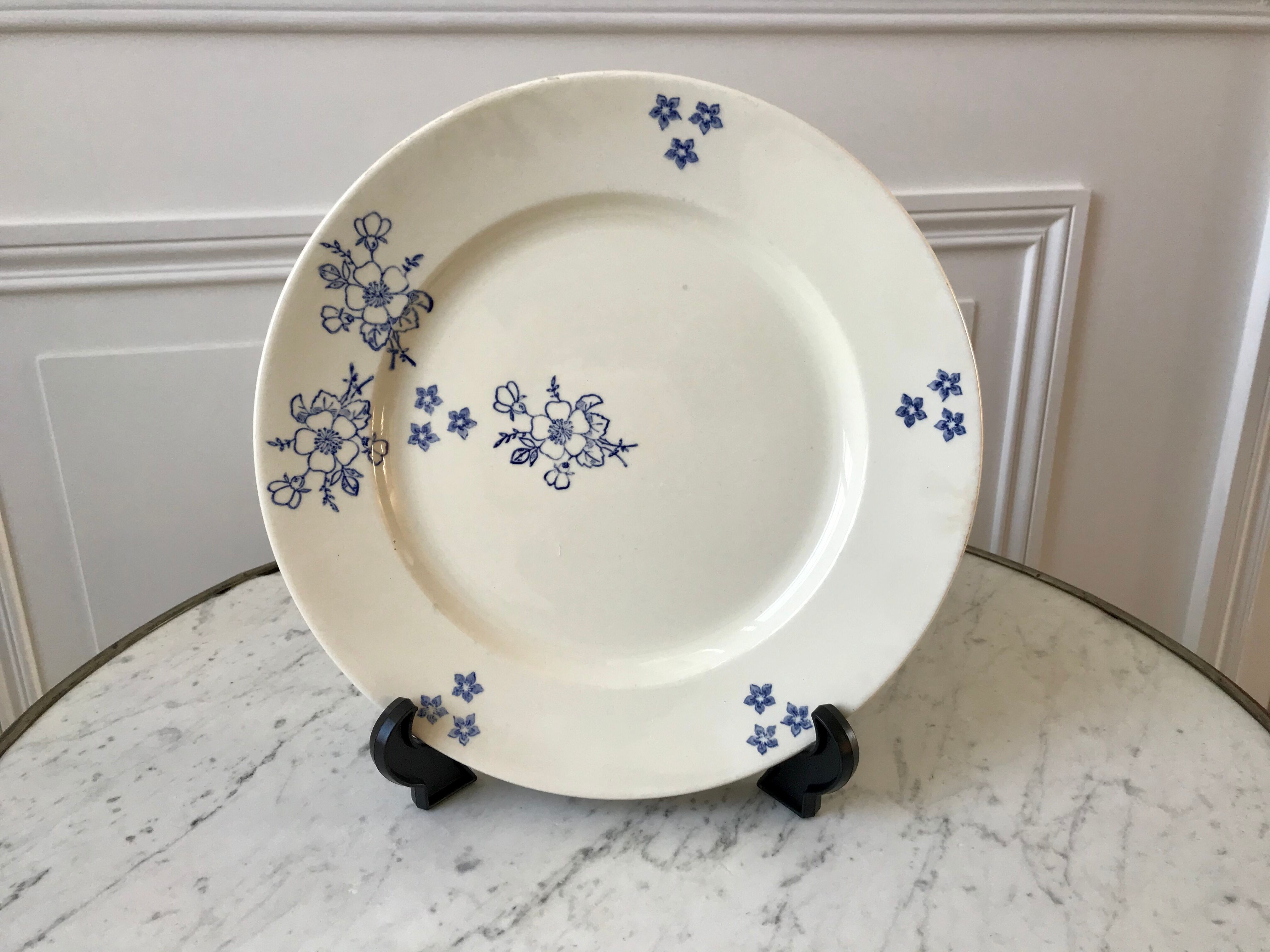 Round dish Longwy 20s