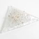 Post Modern Murano glass triangle ceiling lamp by Sylcom, Italy, 1985