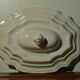 Vegetable soup tureen lid Moustiers 18th century South France