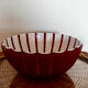 Saladier Guzzini Grace taille M rouge et blanc
