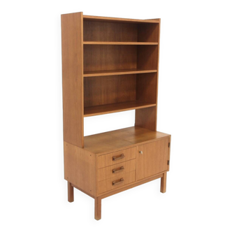 Scandinavian teak bookcase, Sweden, 1960