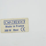 Pair of disderot chrome metal 80