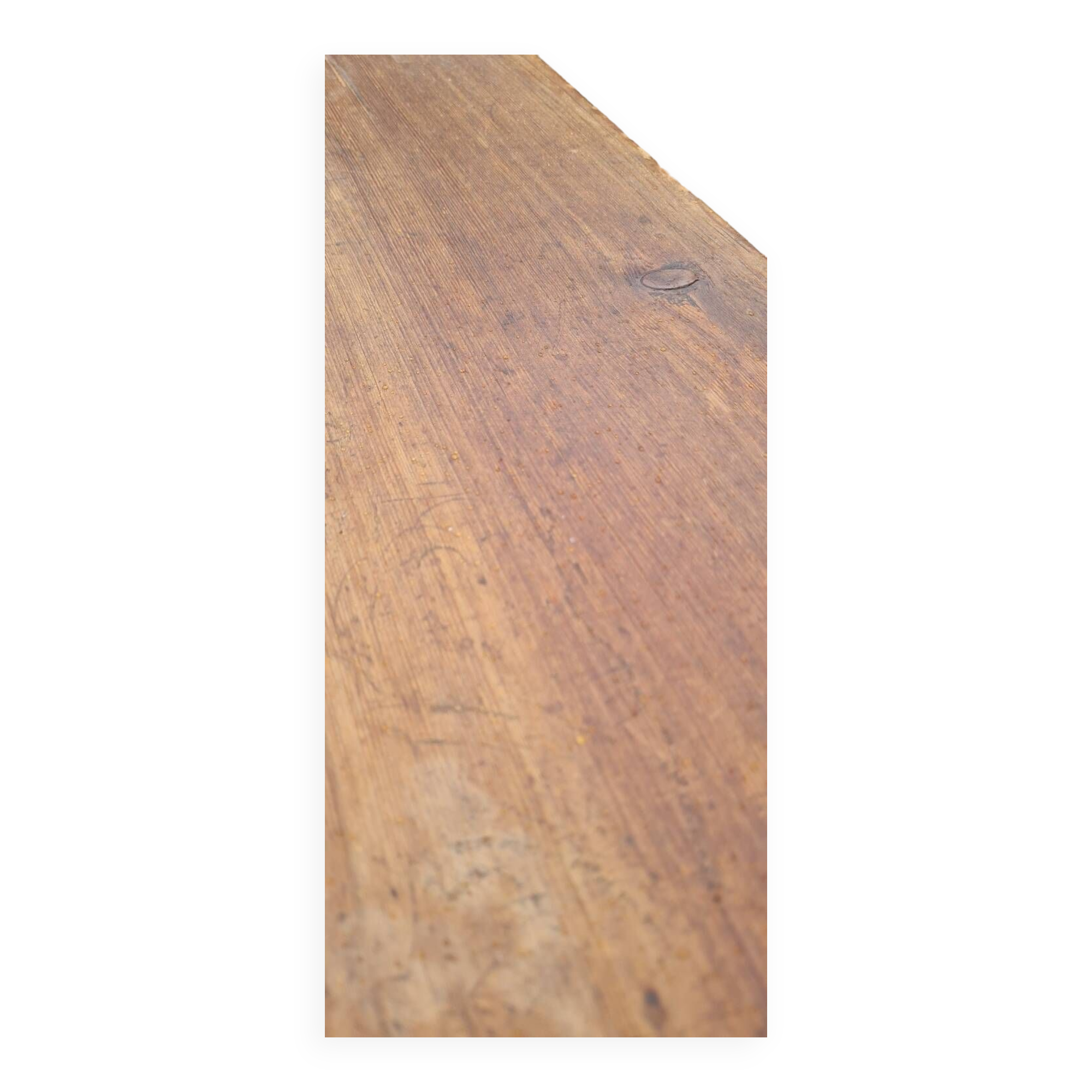 Solid wood church pew 1960