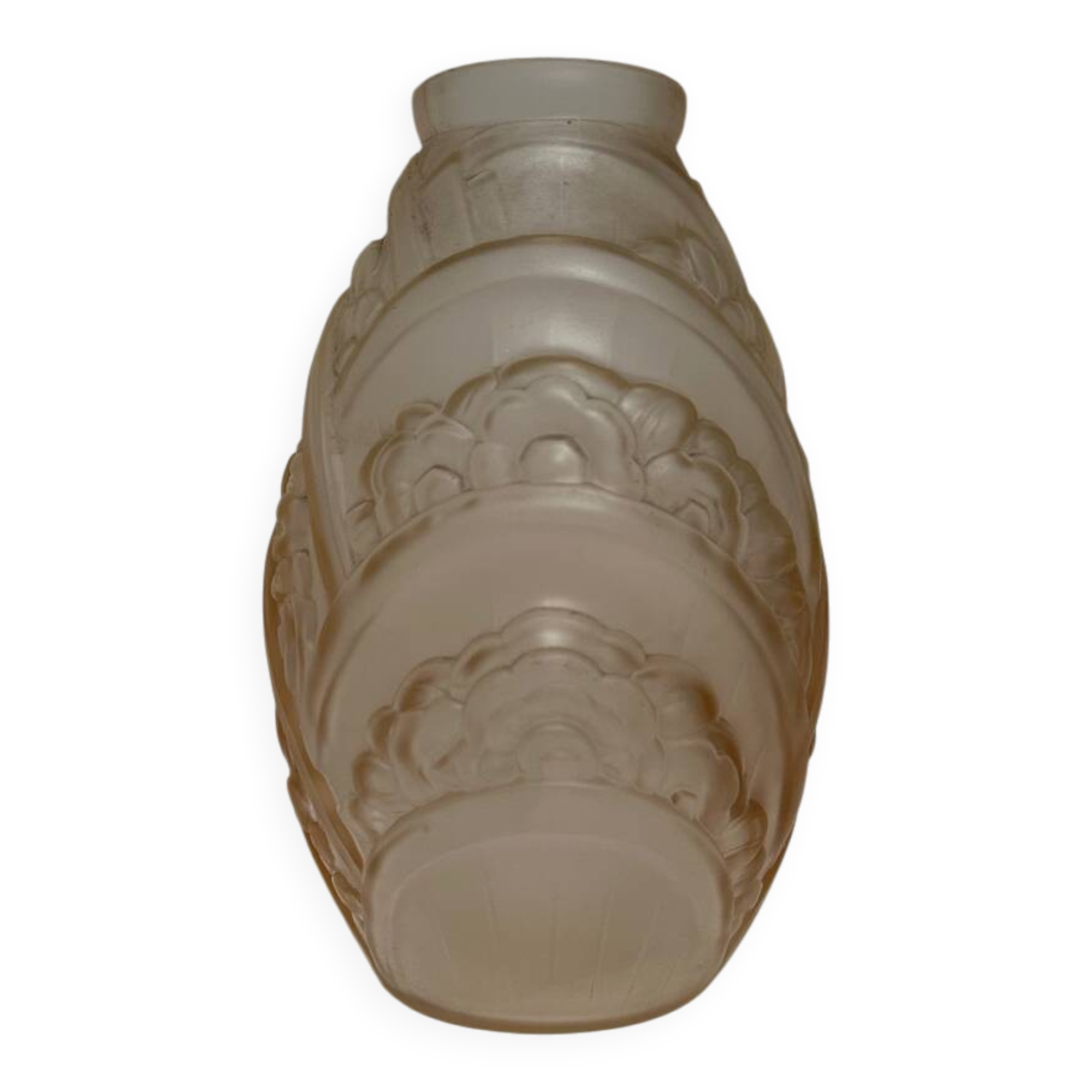Large uraline vase, Brother Muller Luneville