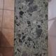 Vintage brass and marble nesting tables