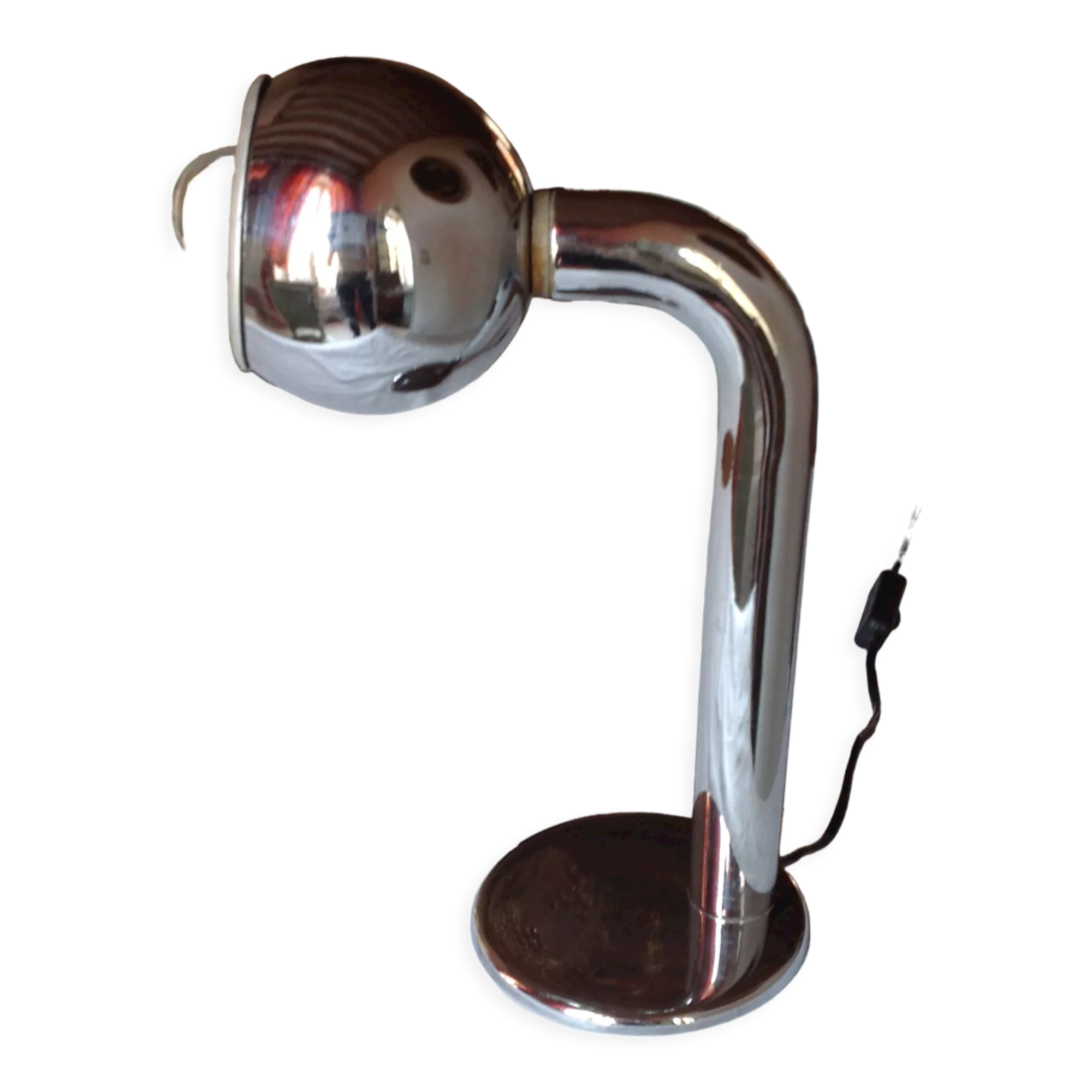 Vintage chrome lamp, Girasol model by Fase, 70s