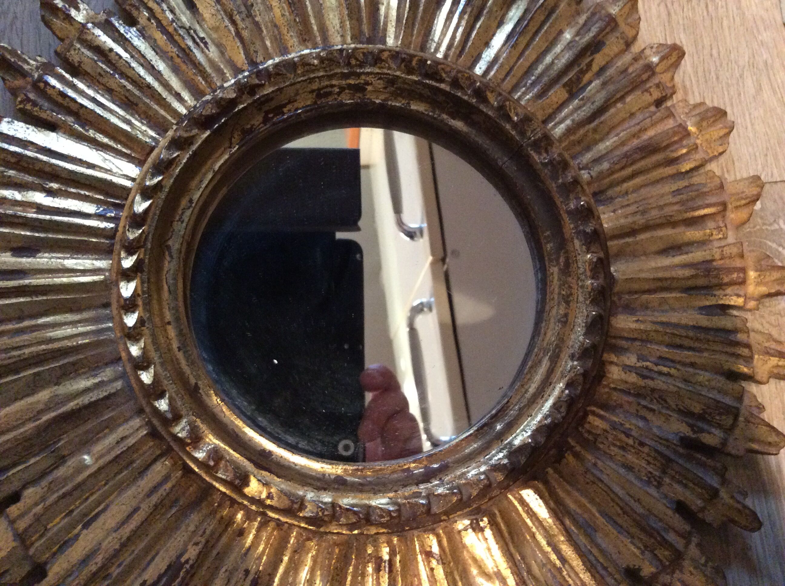 Sun mirror 1950 30x30cm