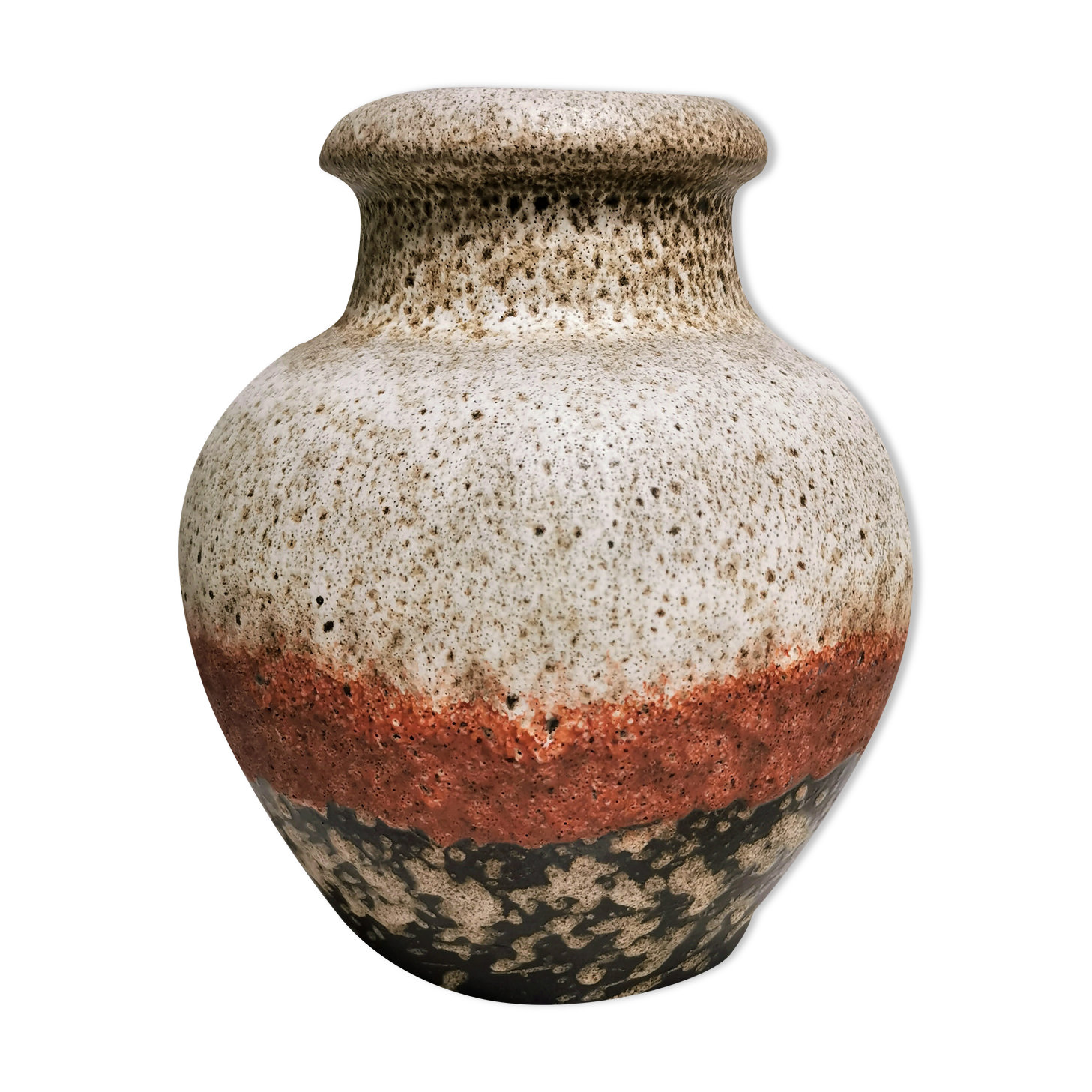 Vase West Germany keramik scheurich . vintage ceramics 50s 60s