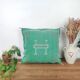 Coussin sabra berbere vert