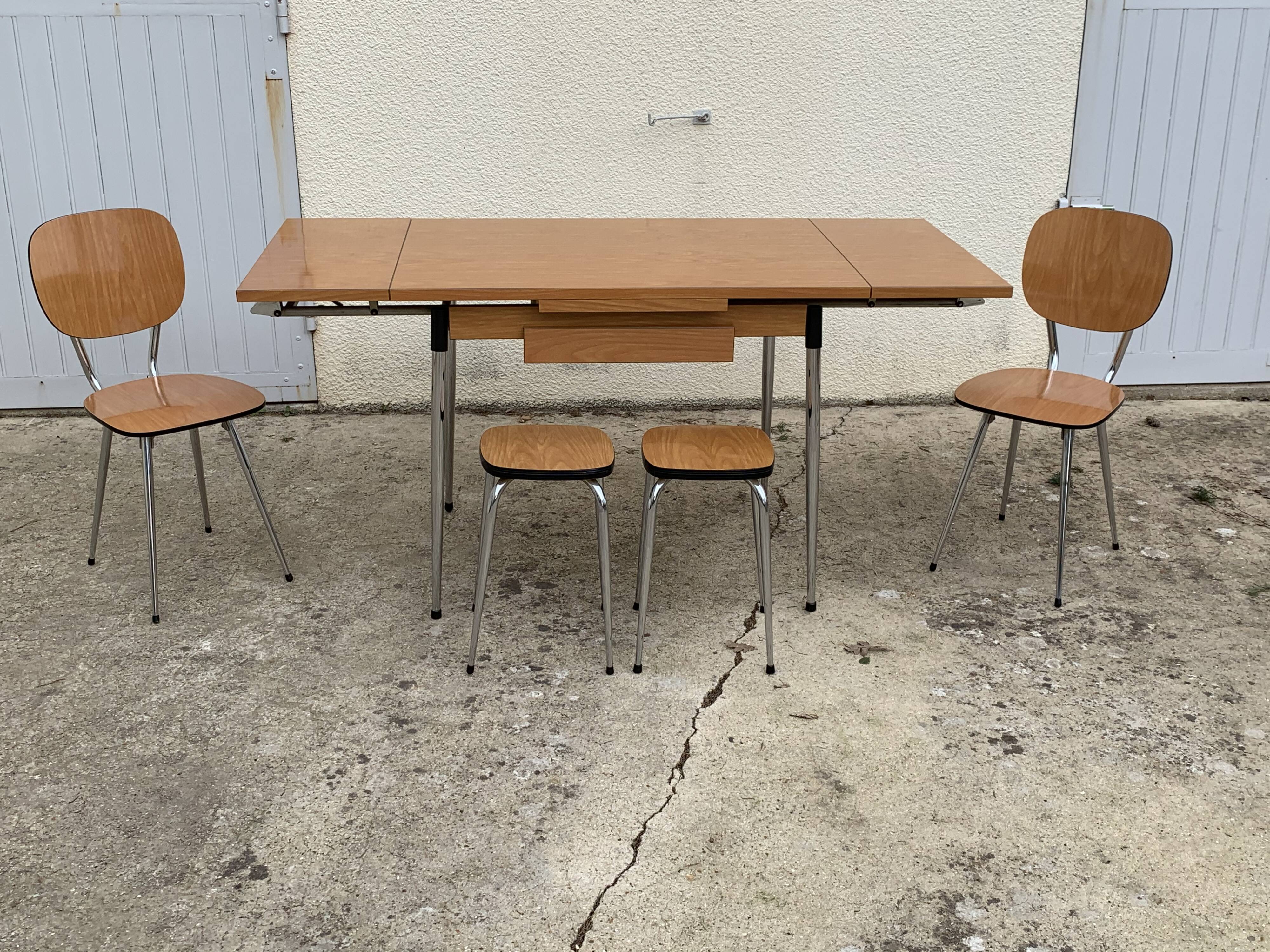 Formica tublac table 1970
