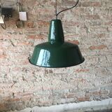 Industrial factory ceiling lamp from Wikasy A23, 1950s