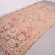 Pink Vintage Moroccan Rug 180 x 344 cm - Berber Wool Rug - Handmade Rug