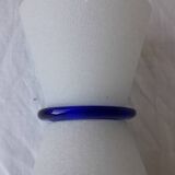 80's glass pendant light