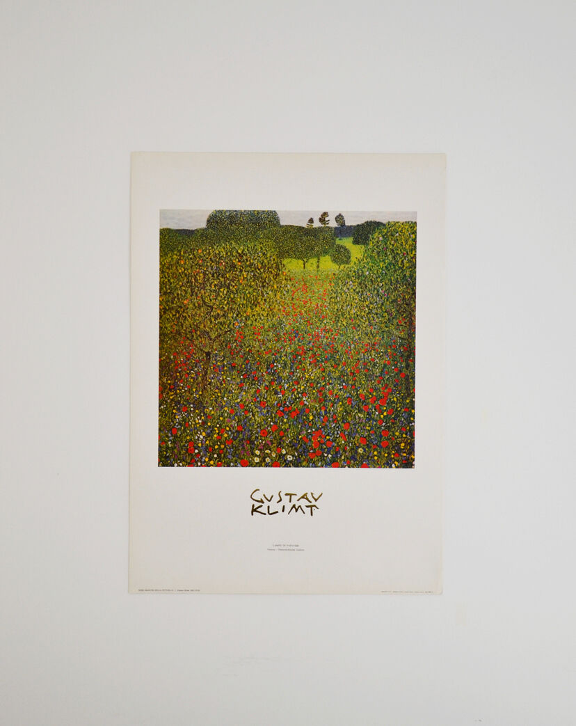 Art poster - reproduction by Gustav Klimt