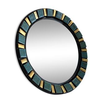 Round ceramic mirror 1960