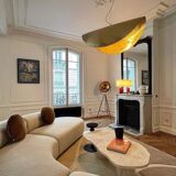 Venus coffee table irregular natural travertine - 100x50cm