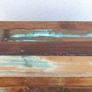 Occasional furniture in old colored wood