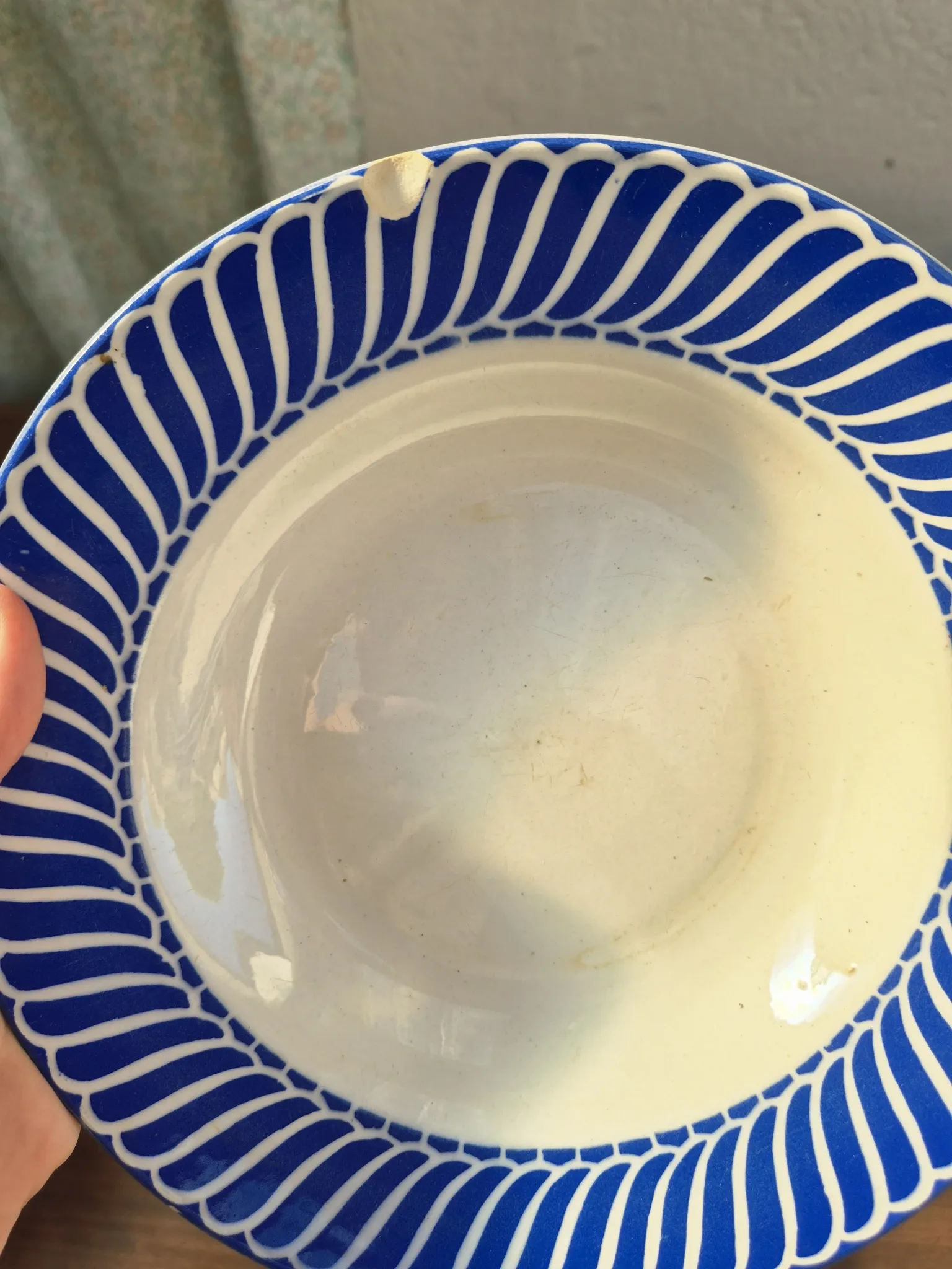 Vintage Digoin deep plates