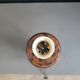 Turned wooden lamp base