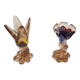 2 small candle holders