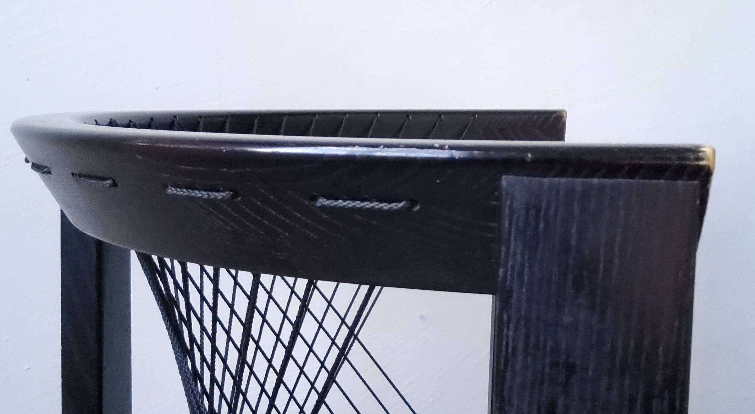 Vintage Niels Jorgen Haugesen String chairs for Tranekaer, Denmark 1980s