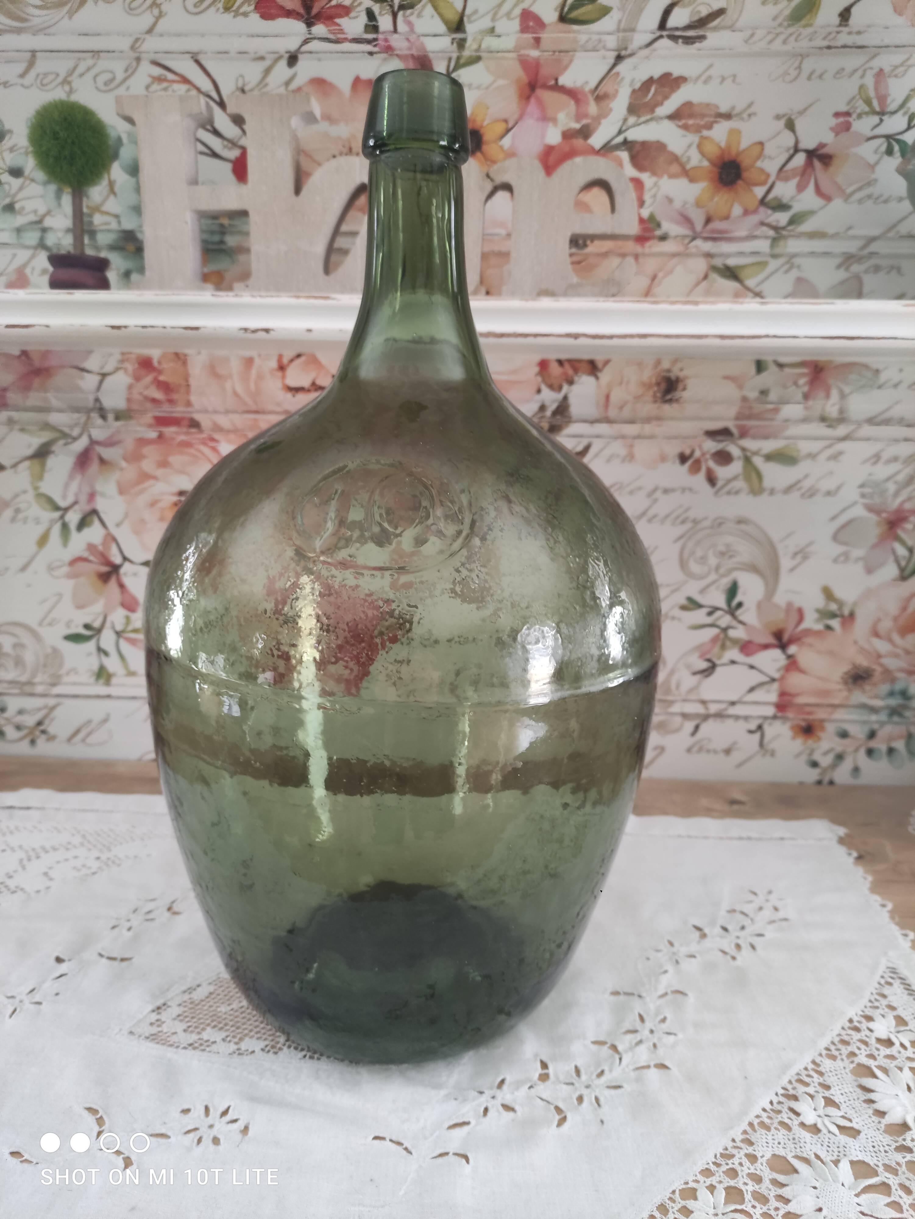 Dame-jeanne en verre 10l