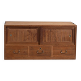 Old low tansu – Taishō / Shōwa period (c. 1920-1970) #19