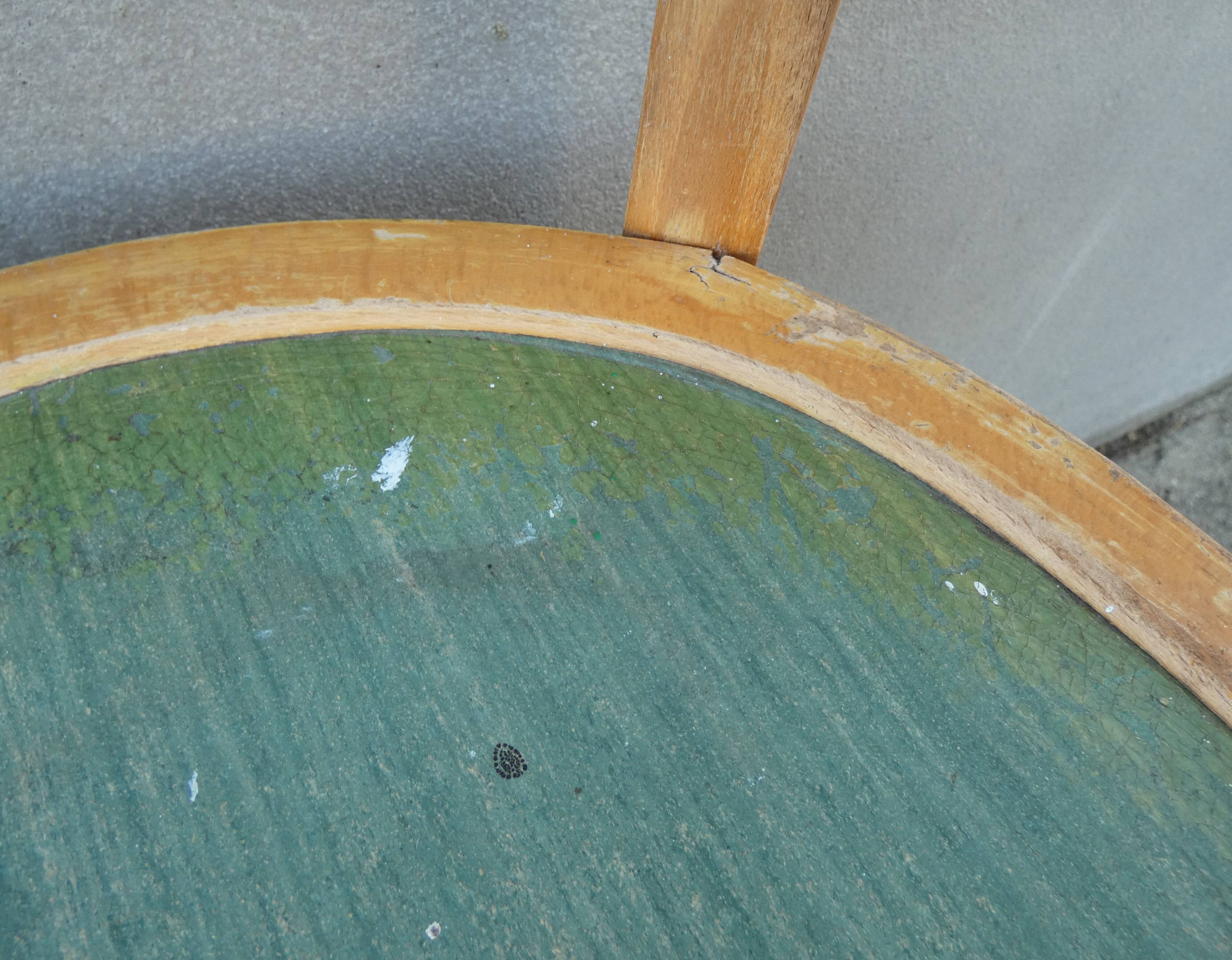 2 chaises de bistrot vintage