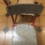 Paire de chaise d’école