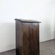Solid oak bread box