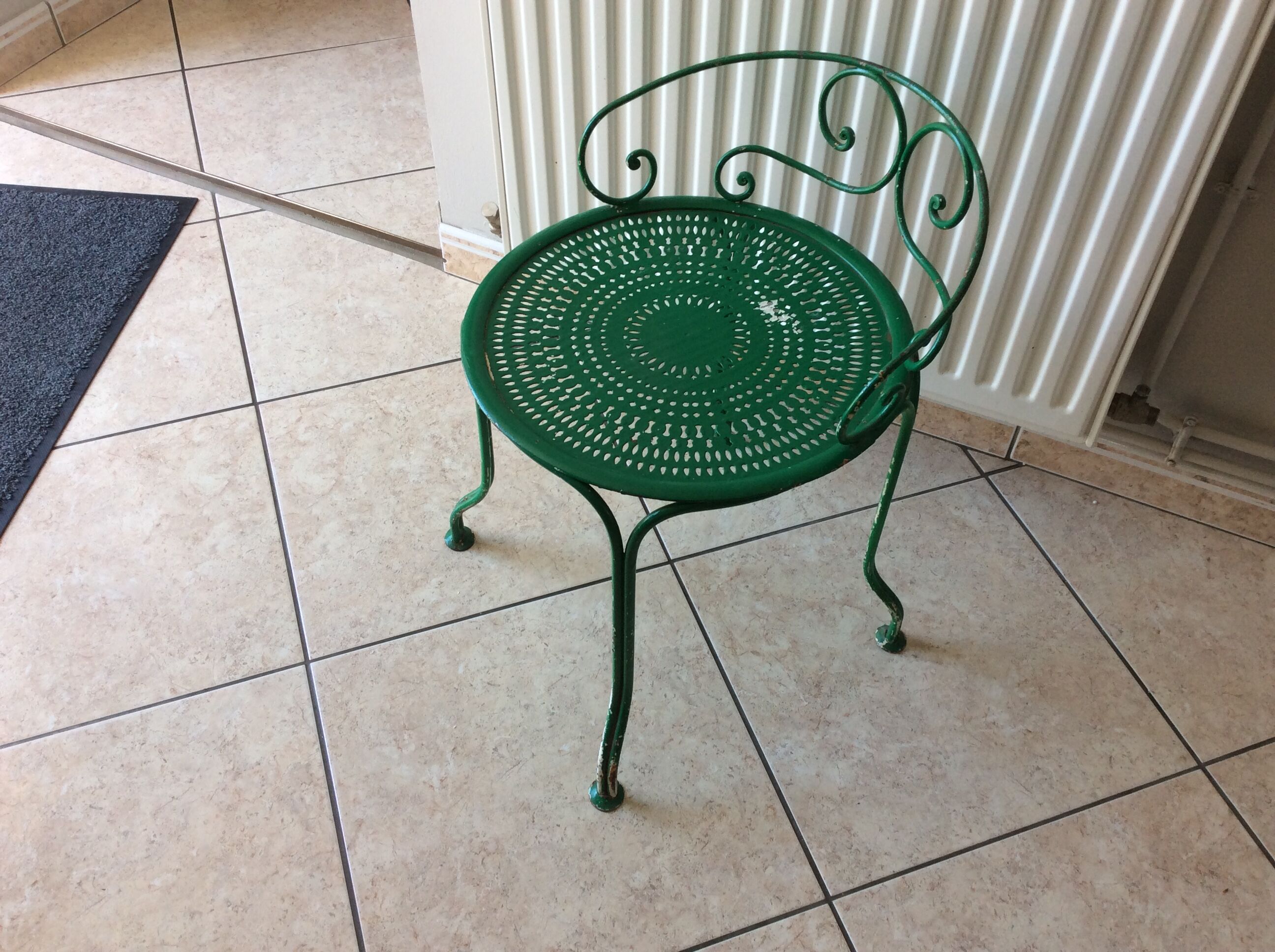 Old garden chair